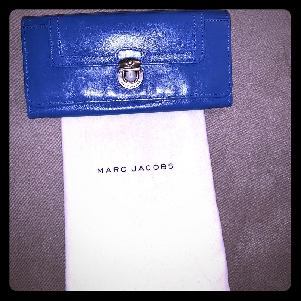 Marc Jacobs Flap Wallet - Royal Blue